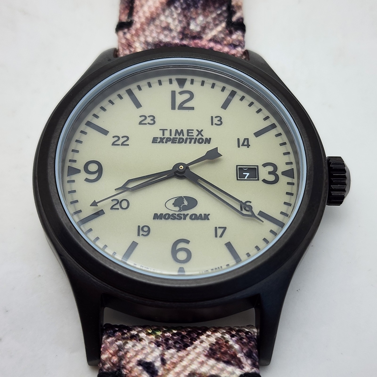 TIMEX EXPEDITION MOSSY OAK INDIGLO TW2T94700 SHAFOW GRASS CAMO 40MM MEN’S WATCH