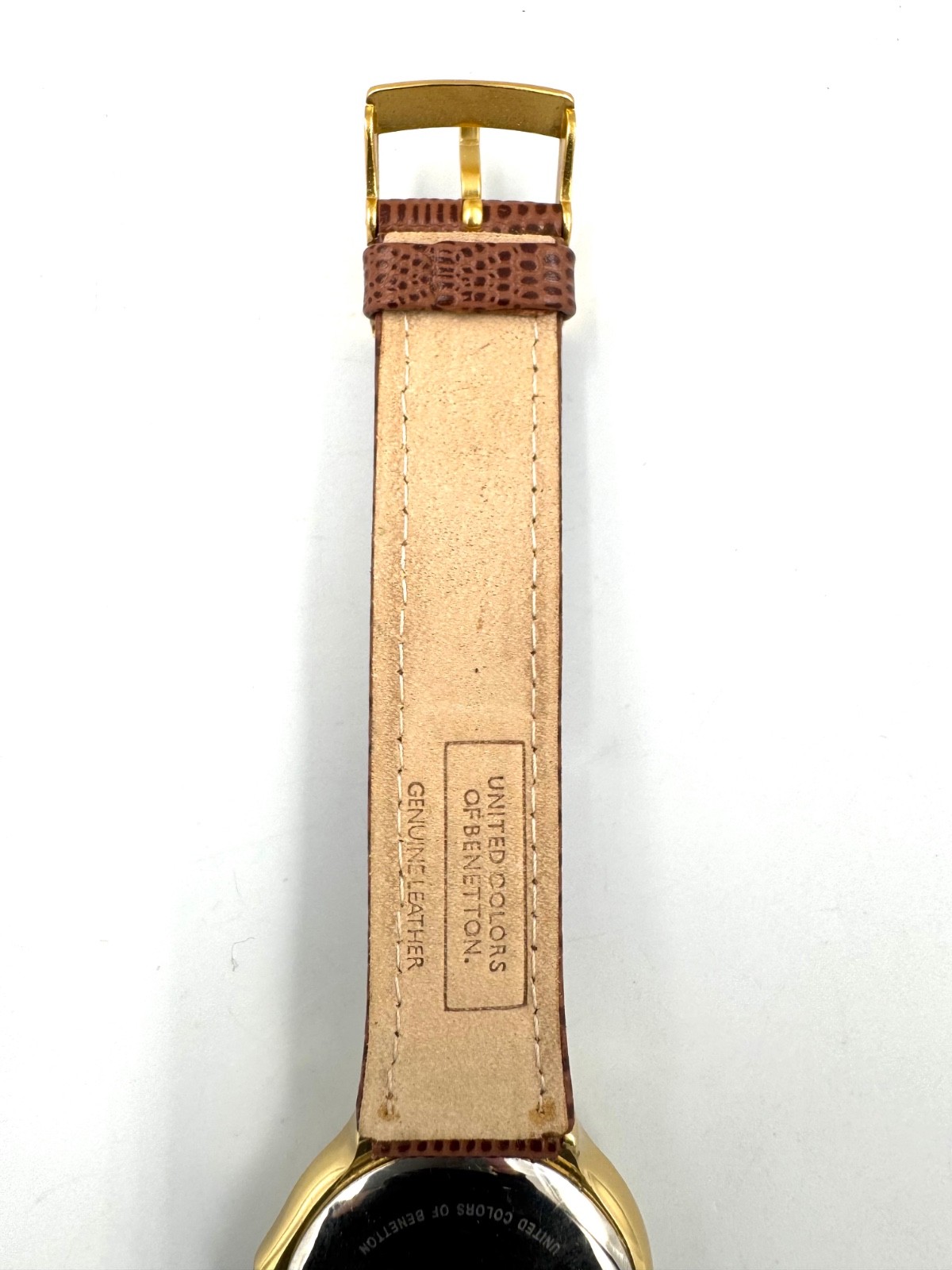vintage united colors of benetton 35mm Men Quartz Watch New Battery -f984