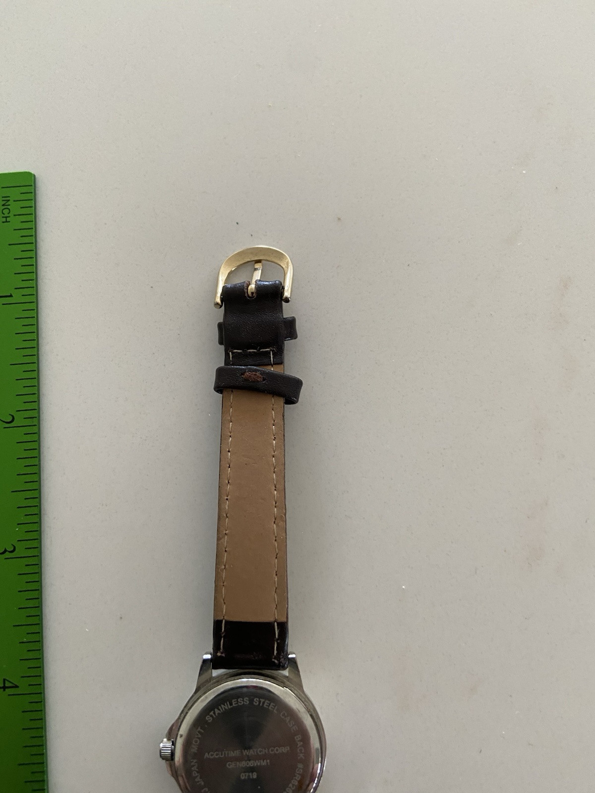 ladies watch, runs w/new battery/leather installed Runs Great Nice Watch Look