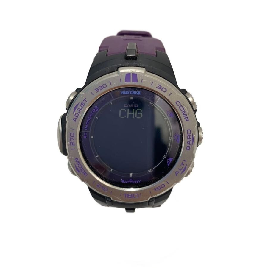 CASIO PROTREK Case Size 4 ×4cm Wrist Size 21cm Used Watch #629117