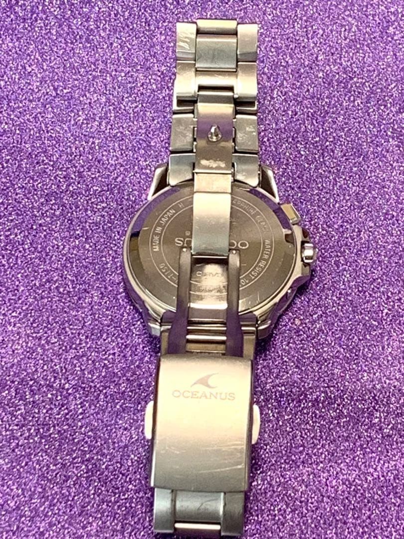 Casio Oceanus OCW-T150-1AJF Solar Radio Watch Titanium No Box