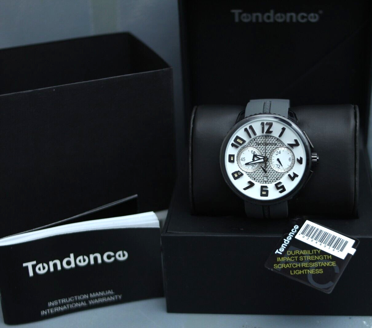 Tendence Gulliver Round – Fiber Watch with White Dial Analogue Display 2046016