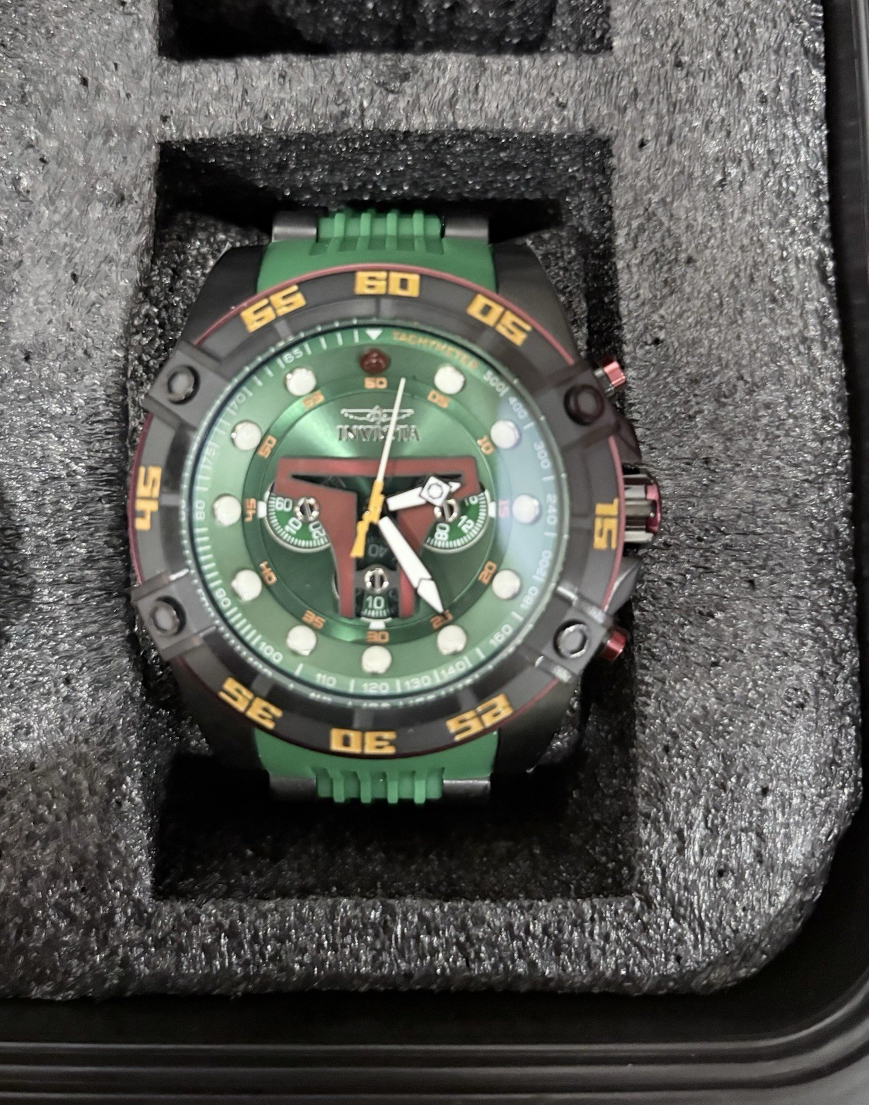 Invicta Star Wars Boba Fett Model 40084 LIMITED EDITION 28/1977