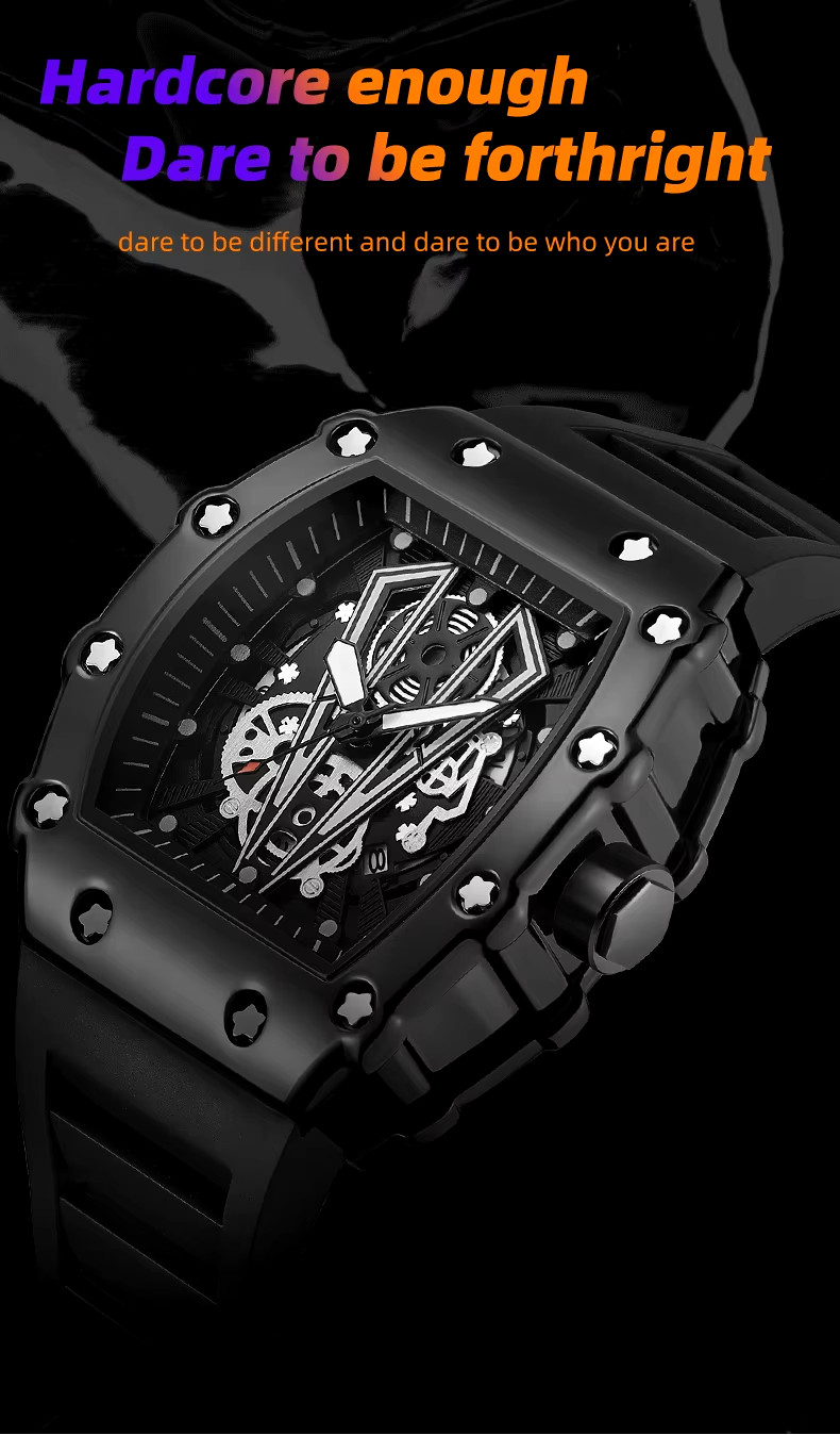 🖤 Time Redefined – An Amazing and Fascinating Watch to Wear! 🔮