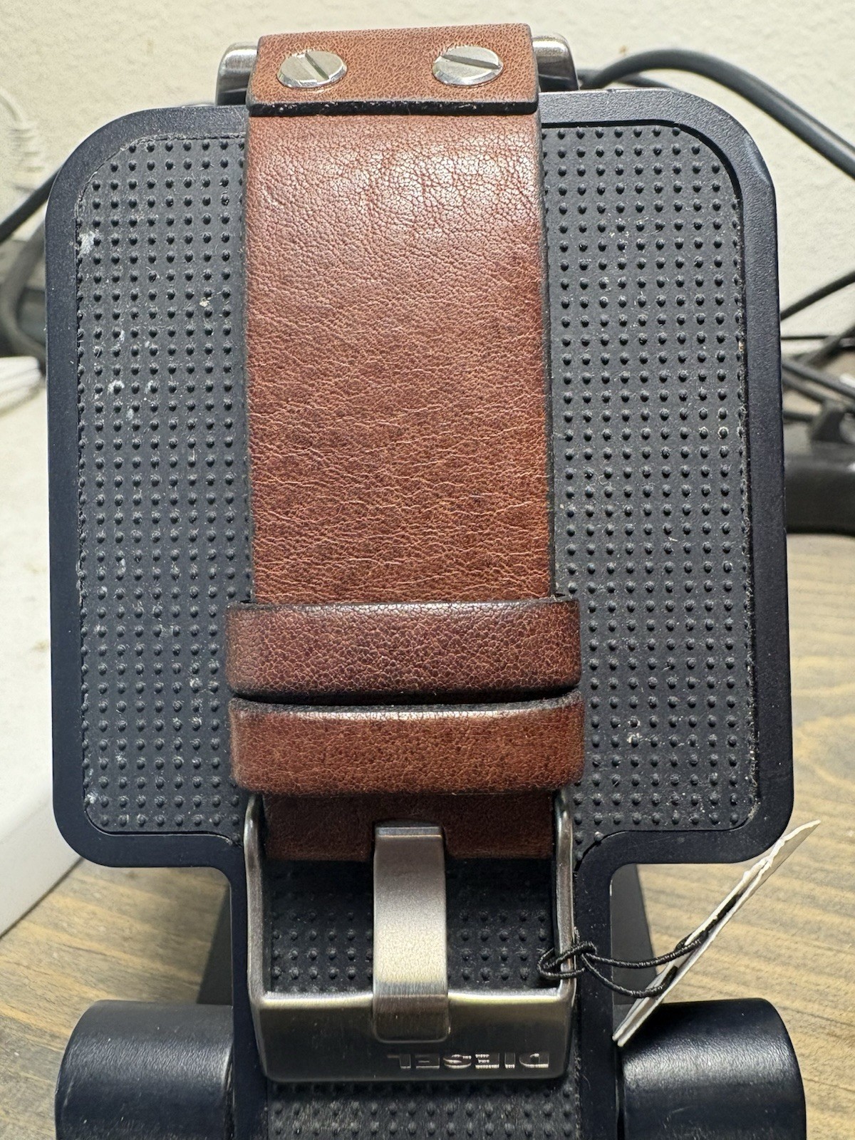 Diesel DZ1716 Dark Brown Leather watch with three-hand Mens Watch