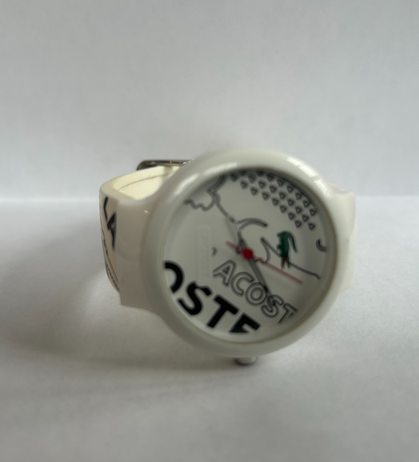 Lacoste LC.46.1.29.2224 White Silicone Strap Quartz Watch Unisex 40mm – 9inches