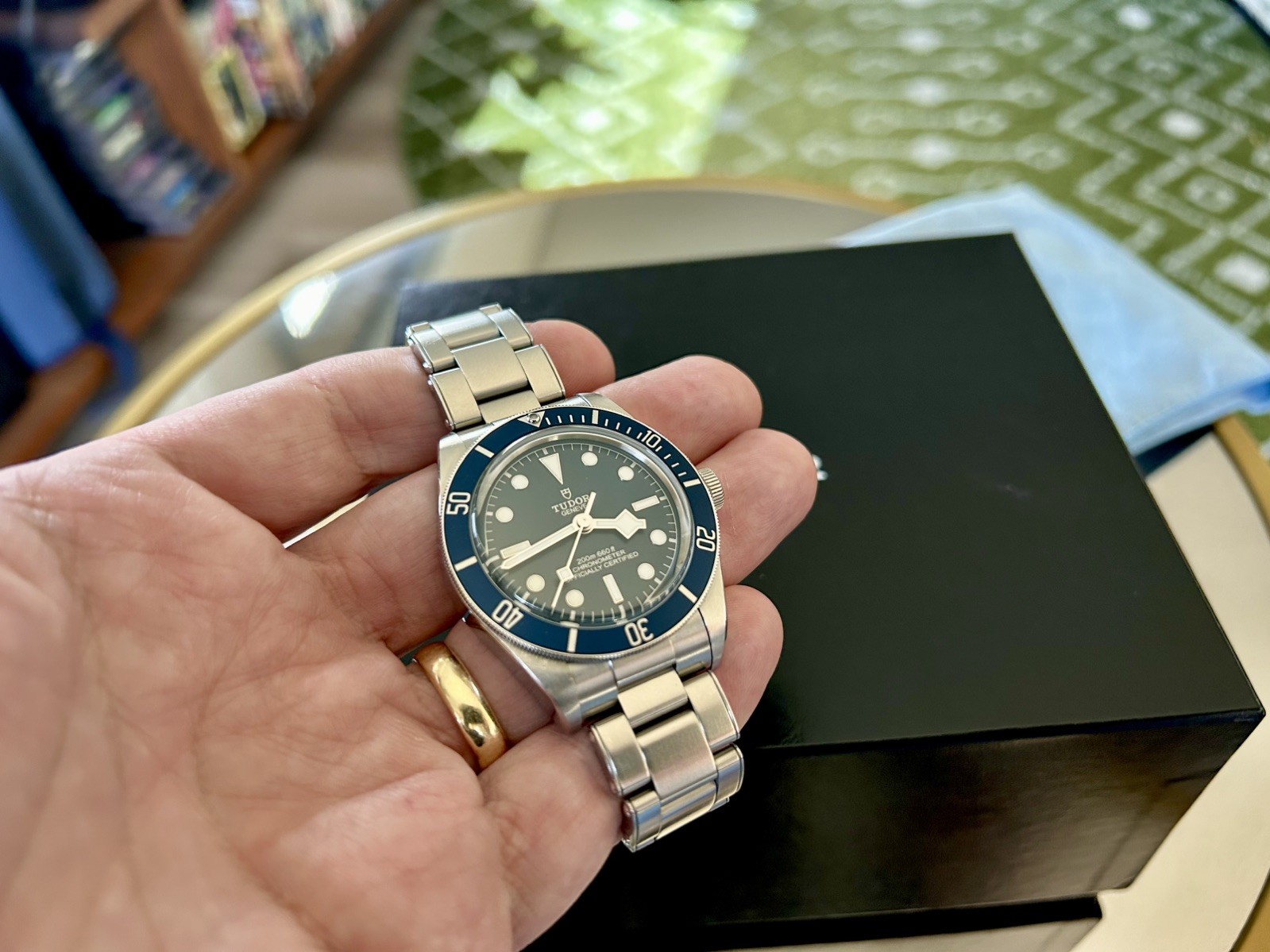 TUDOR Black Bay 58 Blue 79030b With Box And Papers