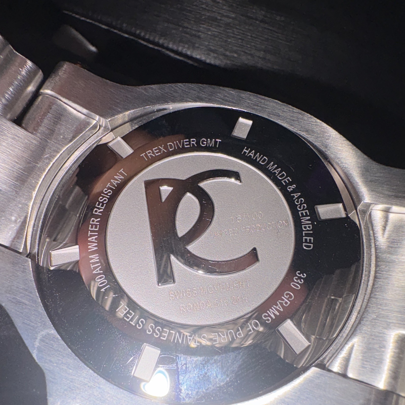 Renato TRex Diver GMT Men’s Quartz 52mm White Dial Limited Edition 16/100