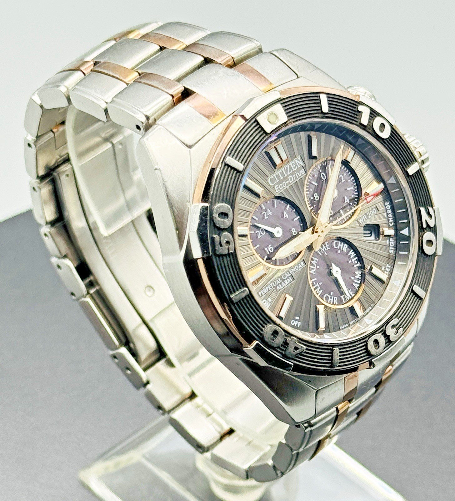 Citizen Signature Collection Eco-Drive Diver Watch Perpetual Chrono BL5446-51H