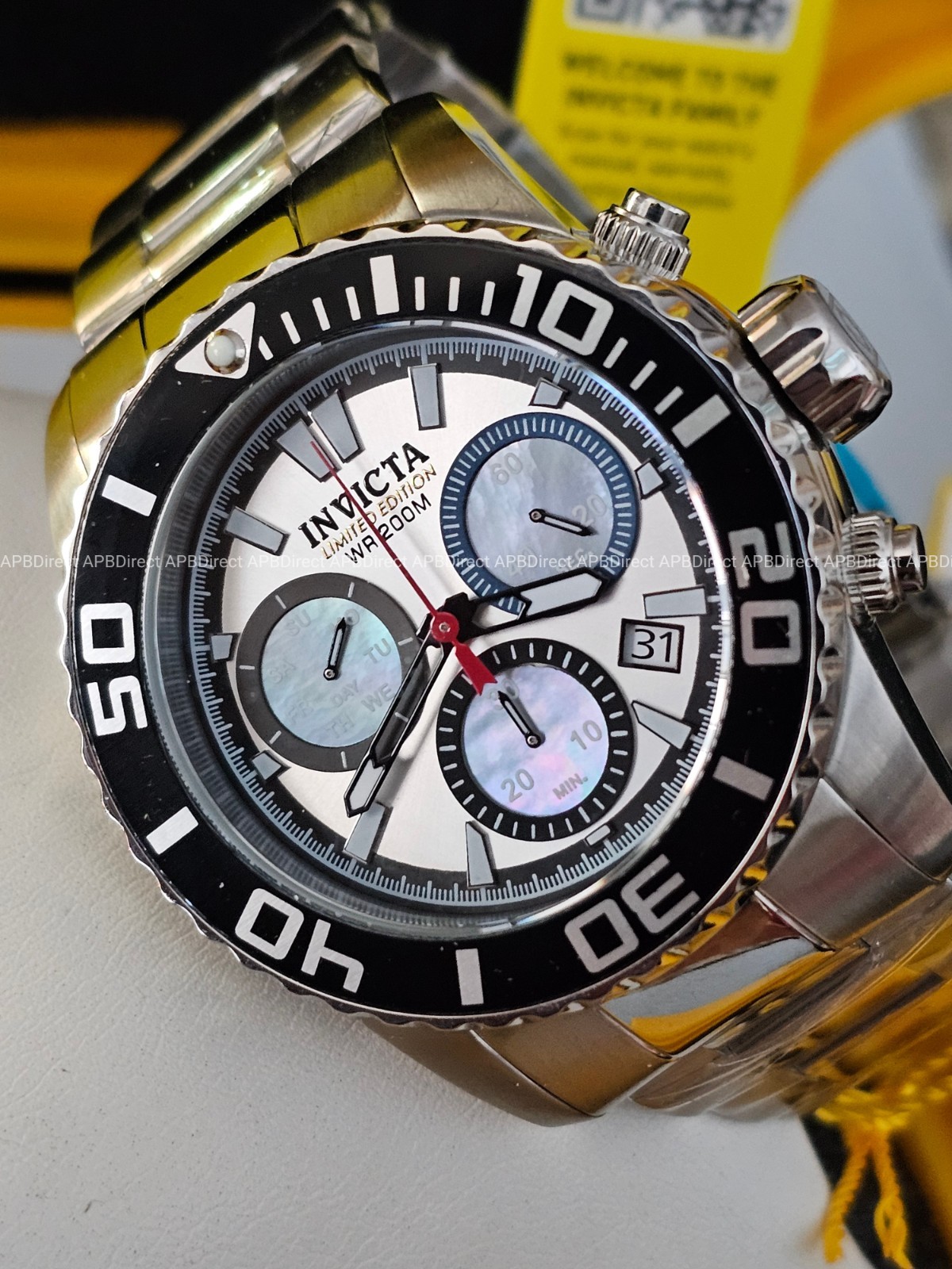 Invicta – CARNIVAL SPIRIT – Pro Diver Limited Ed #9 Swiss Z60 Chrono mens watch