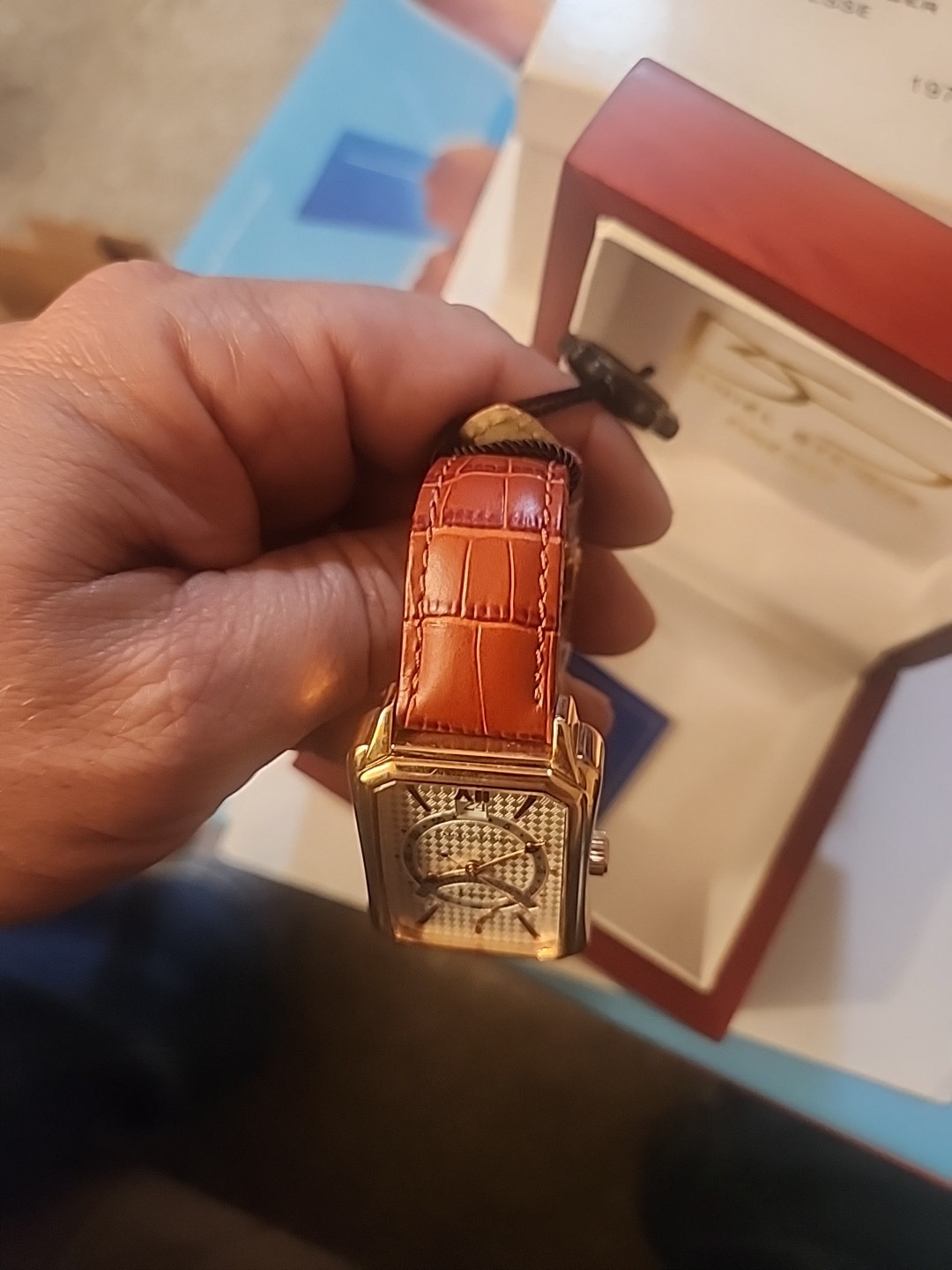 Daniel Steiger Finesse 1970 Men’s Watch Rose Gold New In Box With Tags And Paper