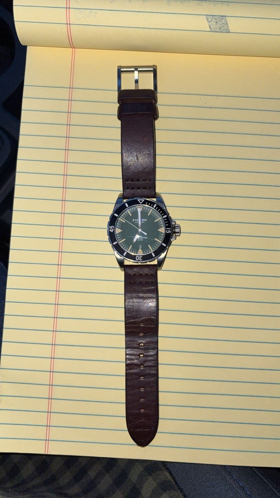 Filson Argonite 715 Watch built by Shinola, Detroit