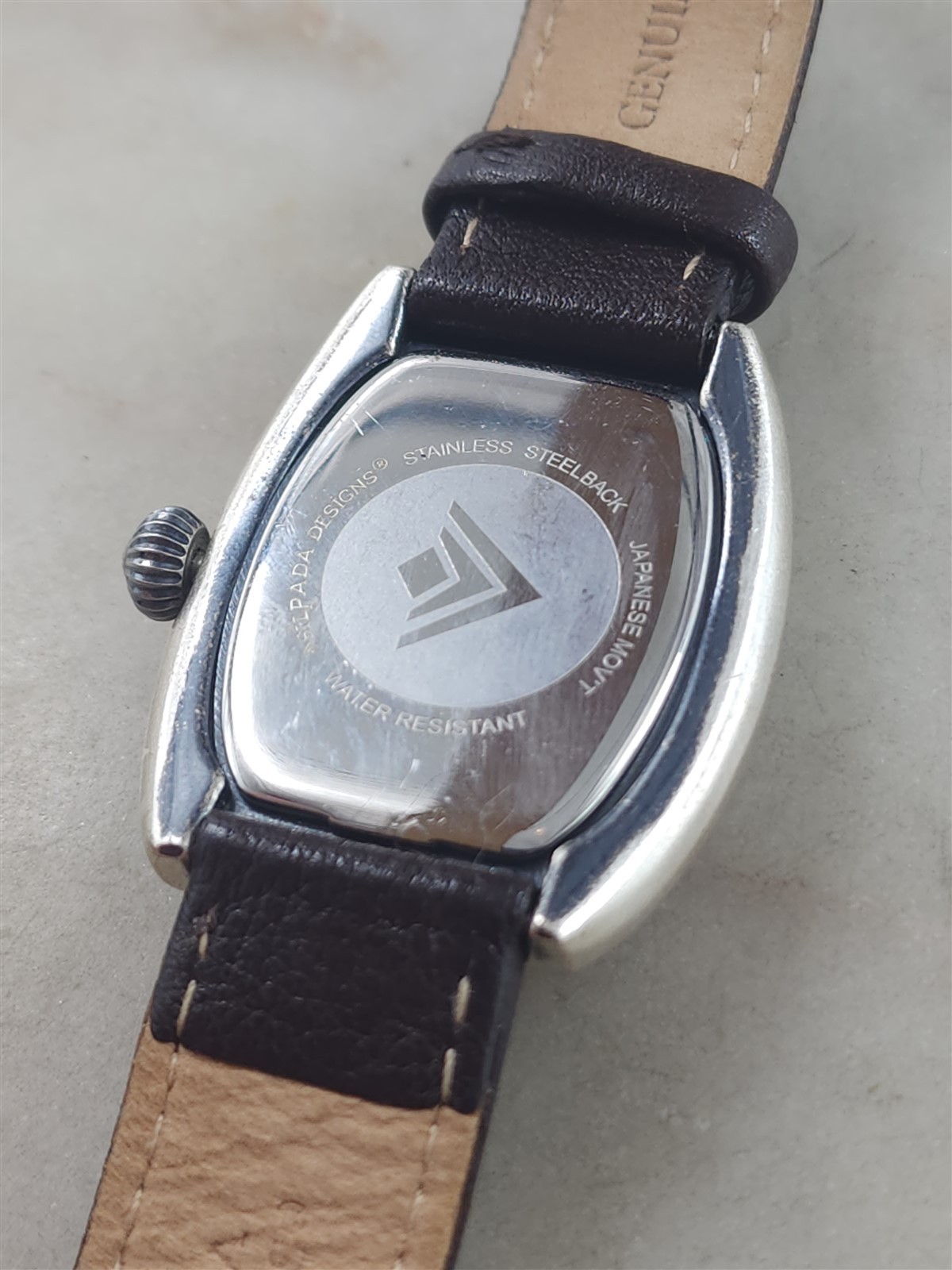 Silpada Designs Wrap Watch Working Condition – Dark Brown Leather – 48 Grams