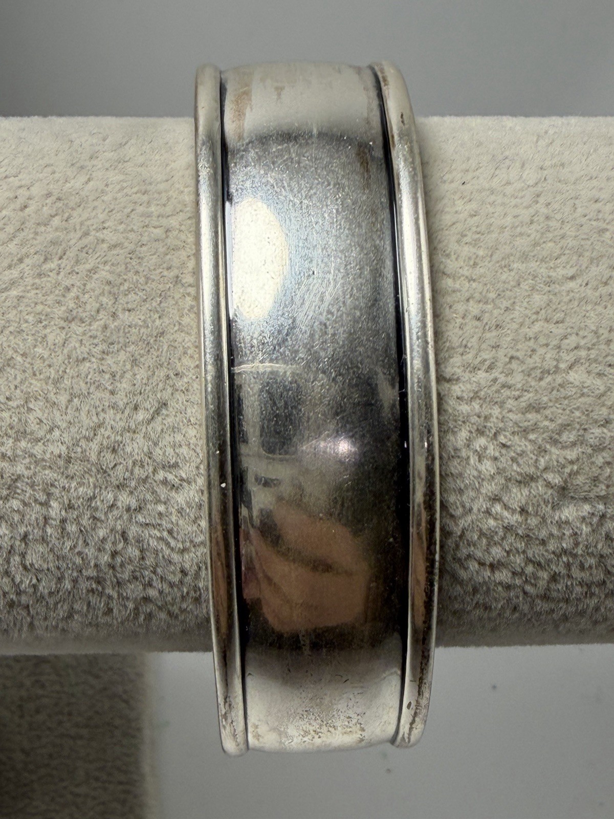 Pedre Ladies Watch Silver Tone Red Blue Green Stone Cuff New Battery 6.25″