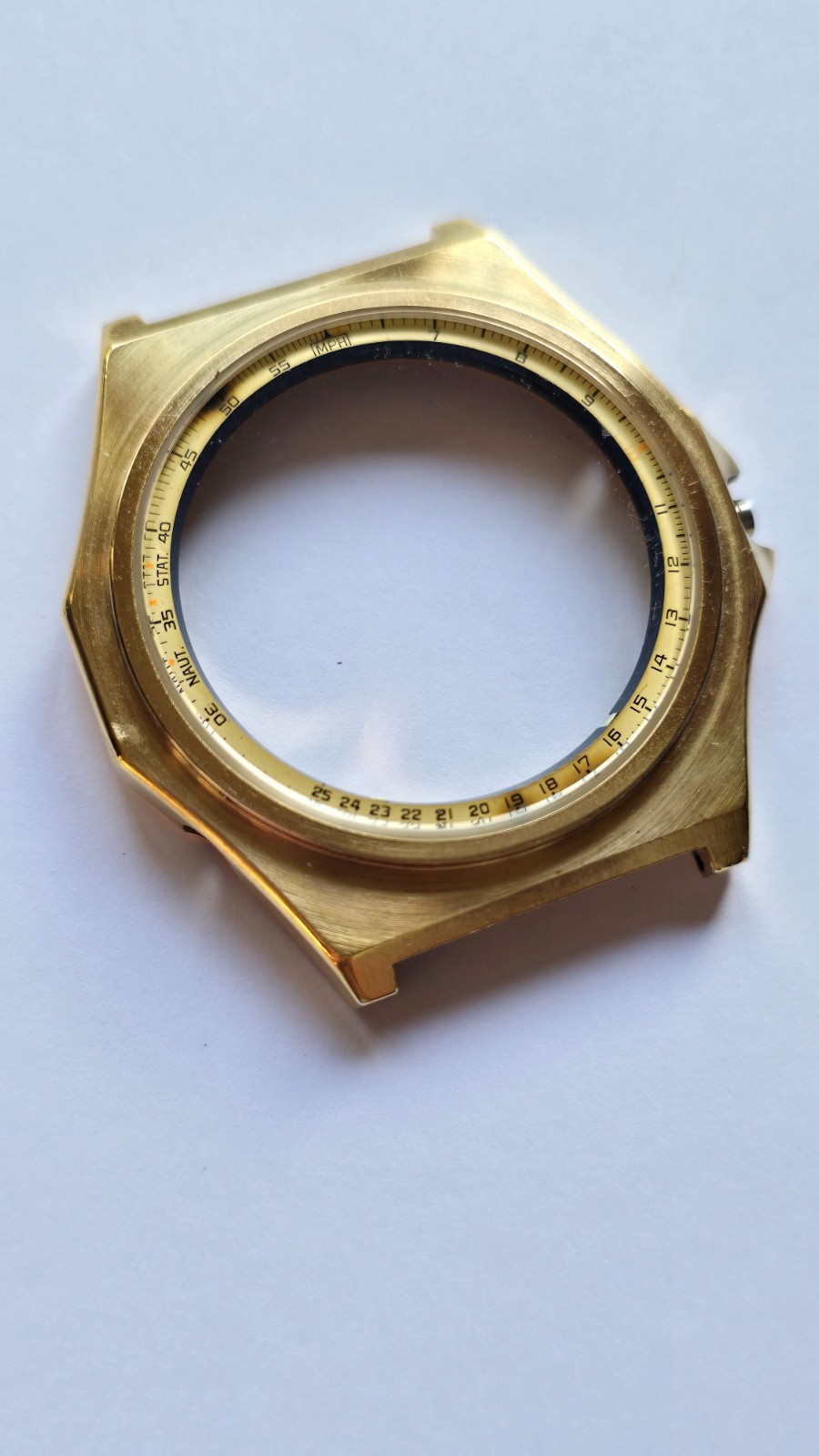 Ultra Rare Breitling Jupiter 3300 Gold Case & Glass – Spares!