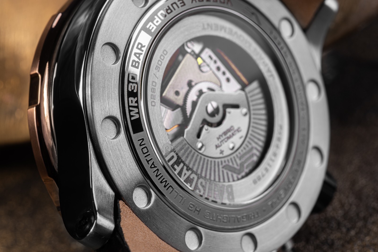 Vostok-Europe Batiscafos PX84-511E769 Hybrid Tritium 300M Dive Watch