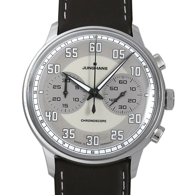 Junghans Meister Driver 027/3684.00 Chrono Scope 41mm plexiglass Men’s Watch NEW