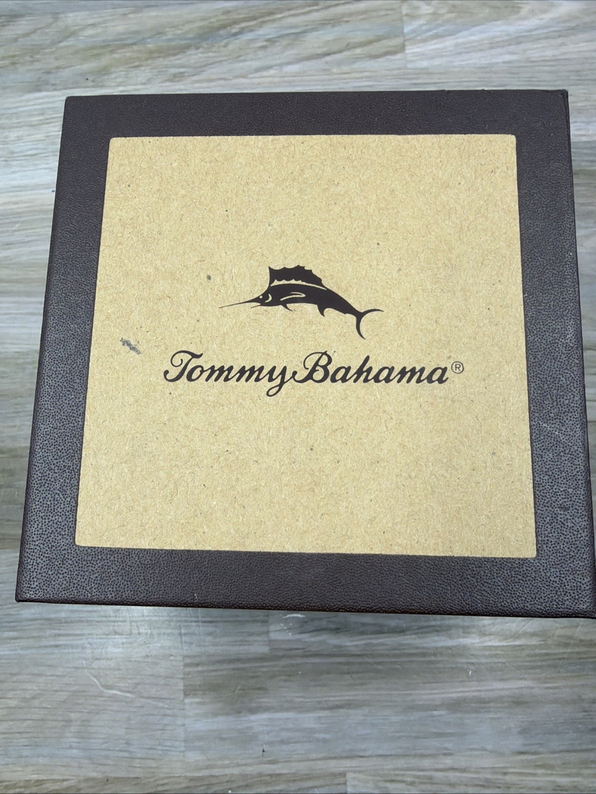 LUXURY TOMMY BAHAMA STERLING SILVER .925 Swiss Made Mens Tank Watch TB1026 Boxed