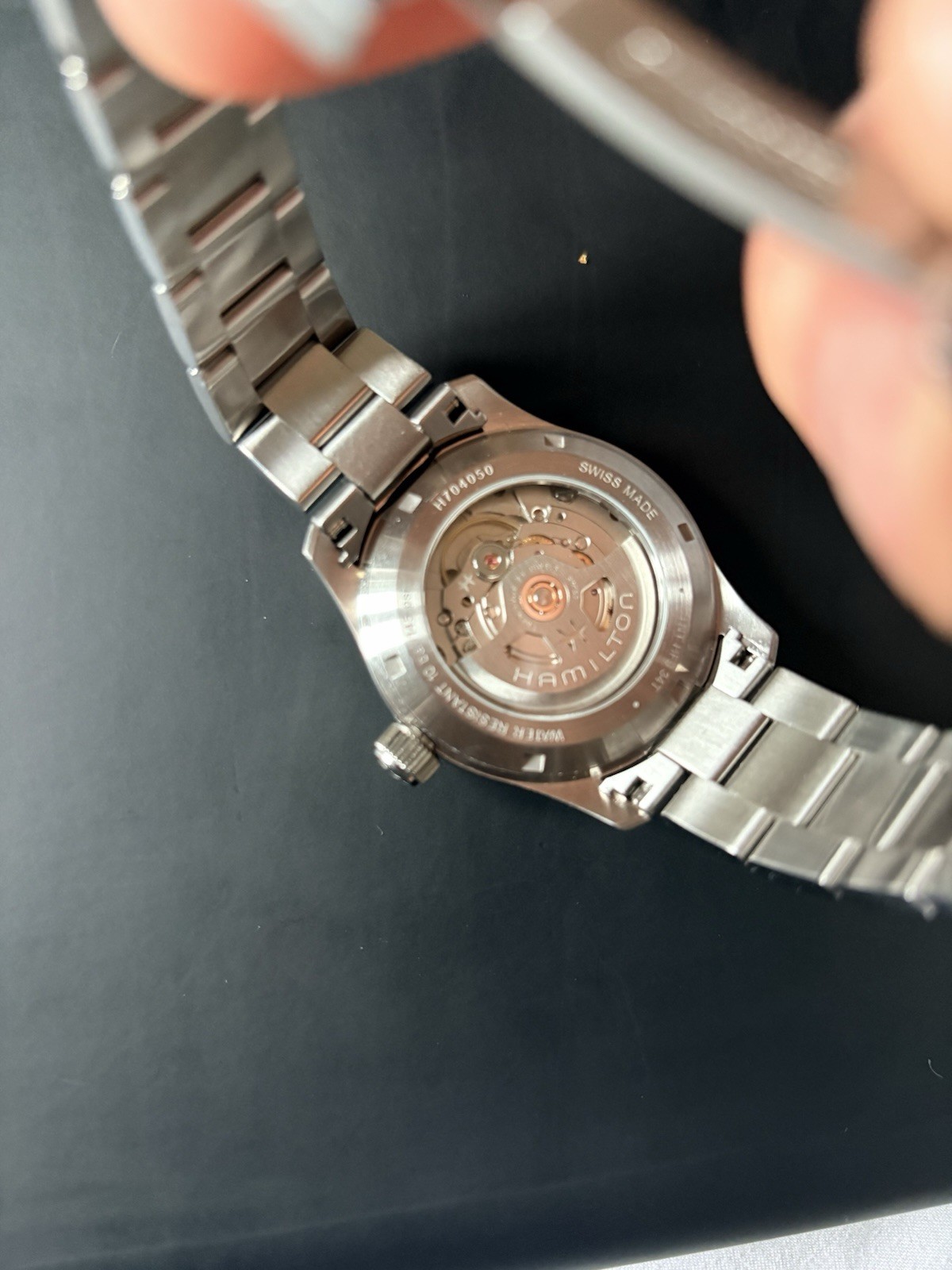 Hamilton Khaki Field Murph 38mm Automatic White Dial Box and Papers