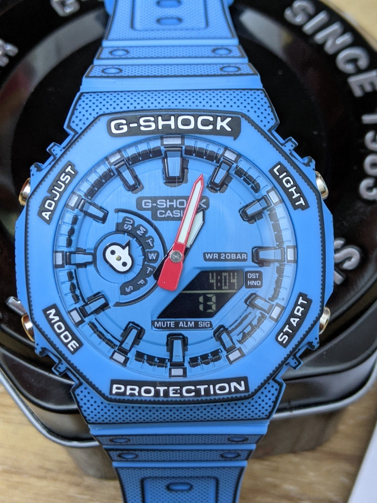 Casio G-SHOCK GA-2100MNG-2AJR watch MANGA Theme Blue