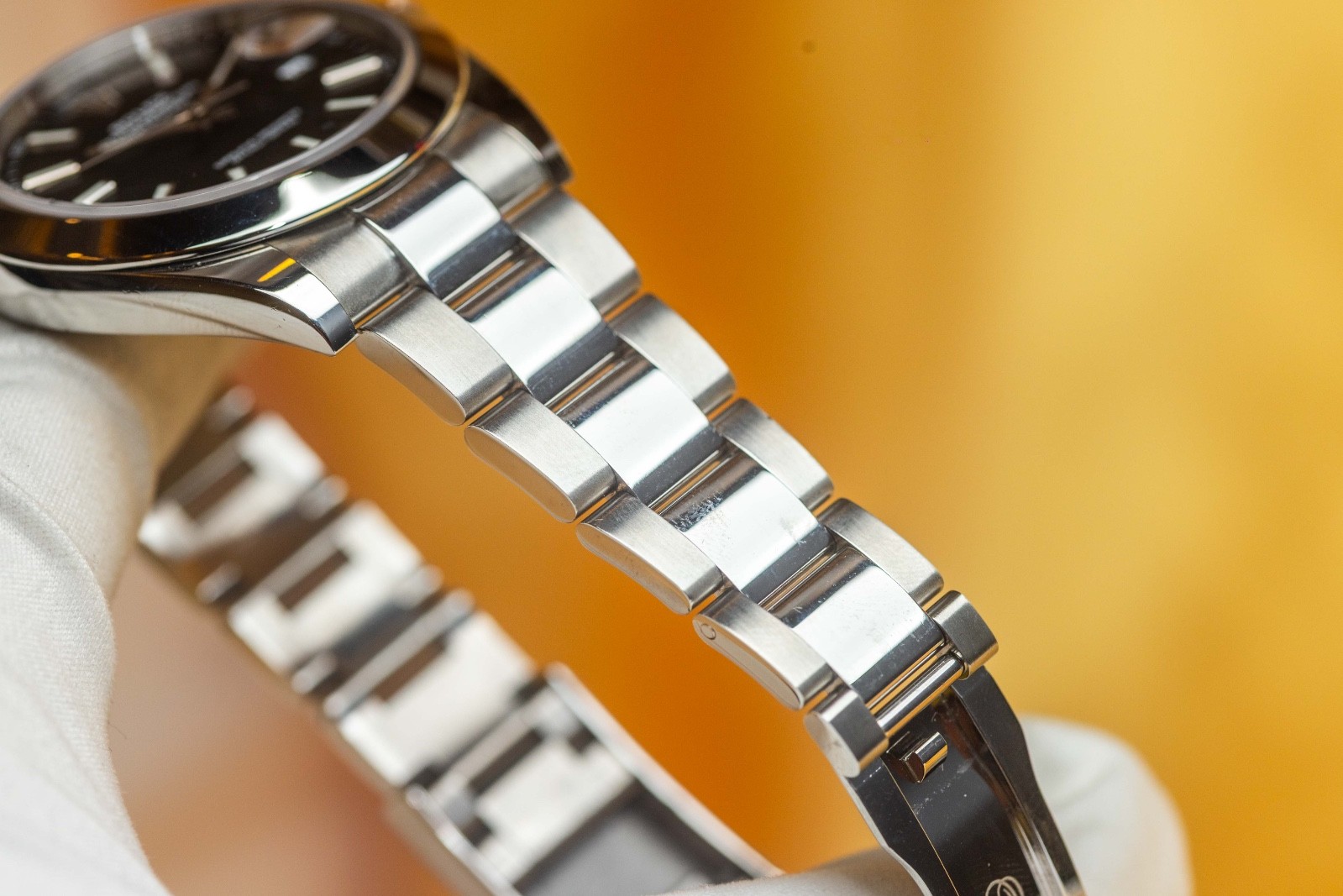 Rolex Datejust 41 Black Stick Dial – Smooth Bezel, Oyster Bracelet – 126300
