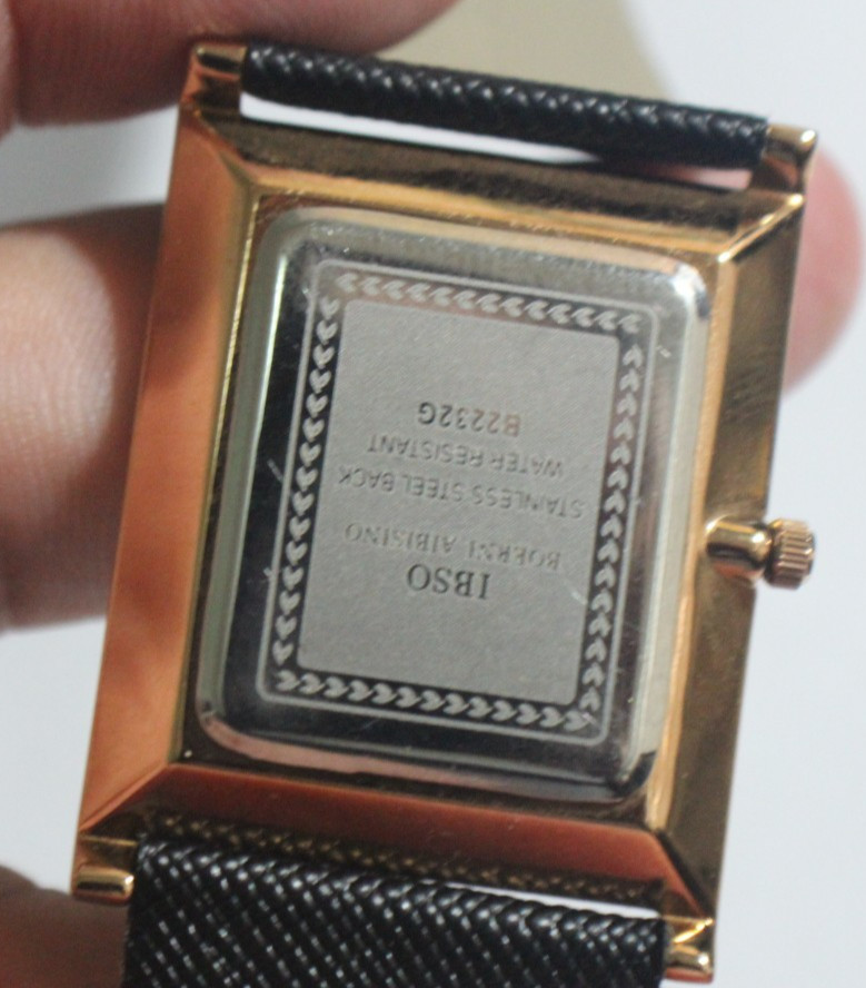 Vintage IBSO Boerni Aibisino Quartz Men’s Watch B2232G