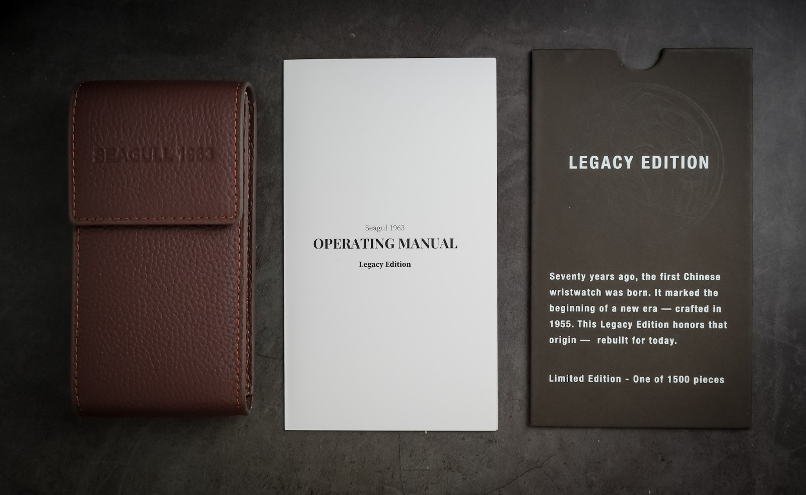 Seagull 1963 LIMITED EDITION / 1500 LEGACY EDITION Mechanical Movement MOONPHASE