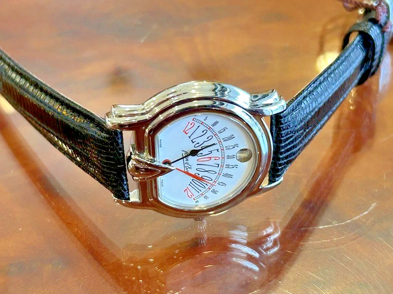Jean d’Eve Sectora Automatic 655451BESAA Retrograde Silver Dial Swiss Watch Card