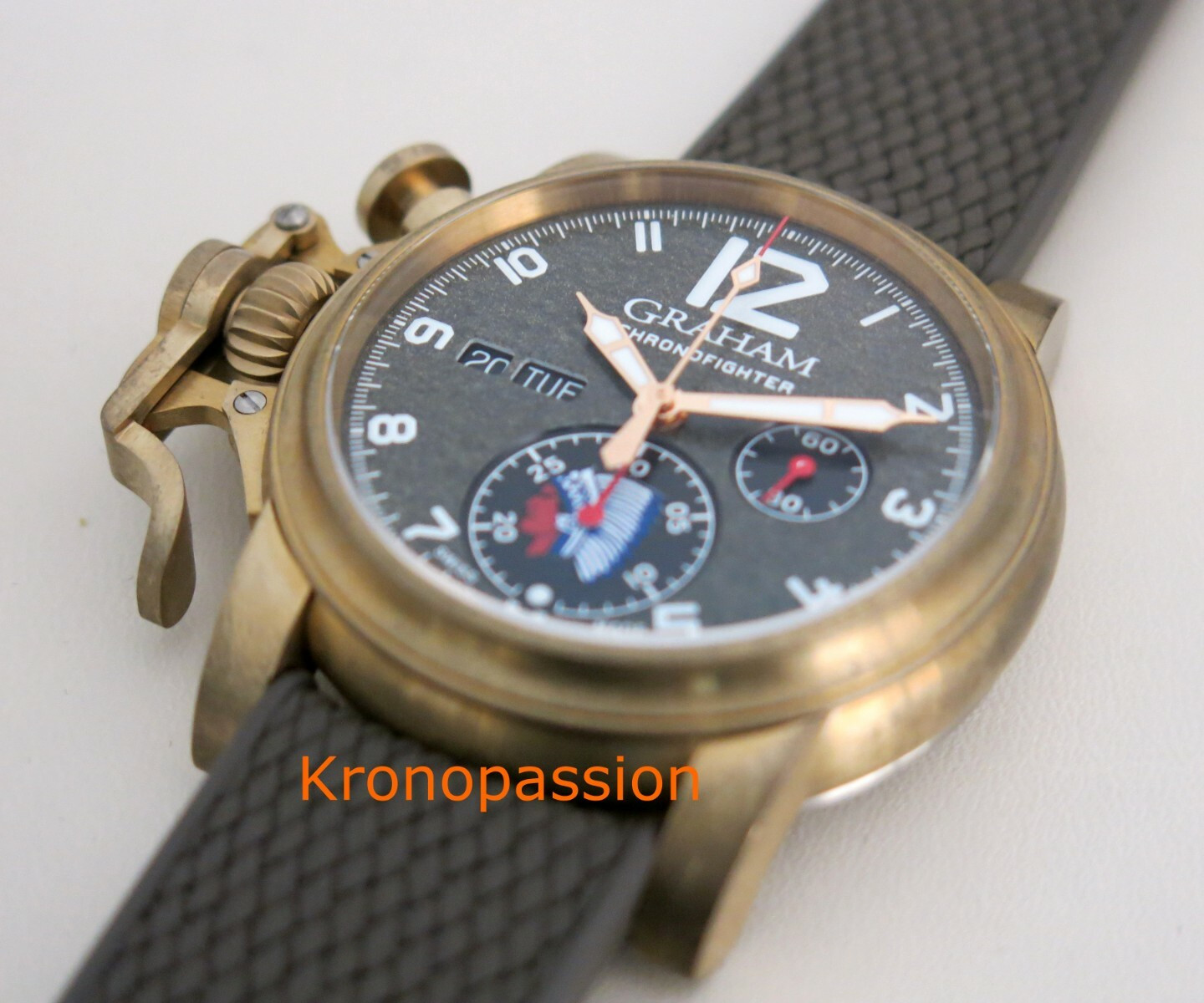 Graham Chronofighter Vintage Overlord 75 Years Anniversary Limited Edition New !
