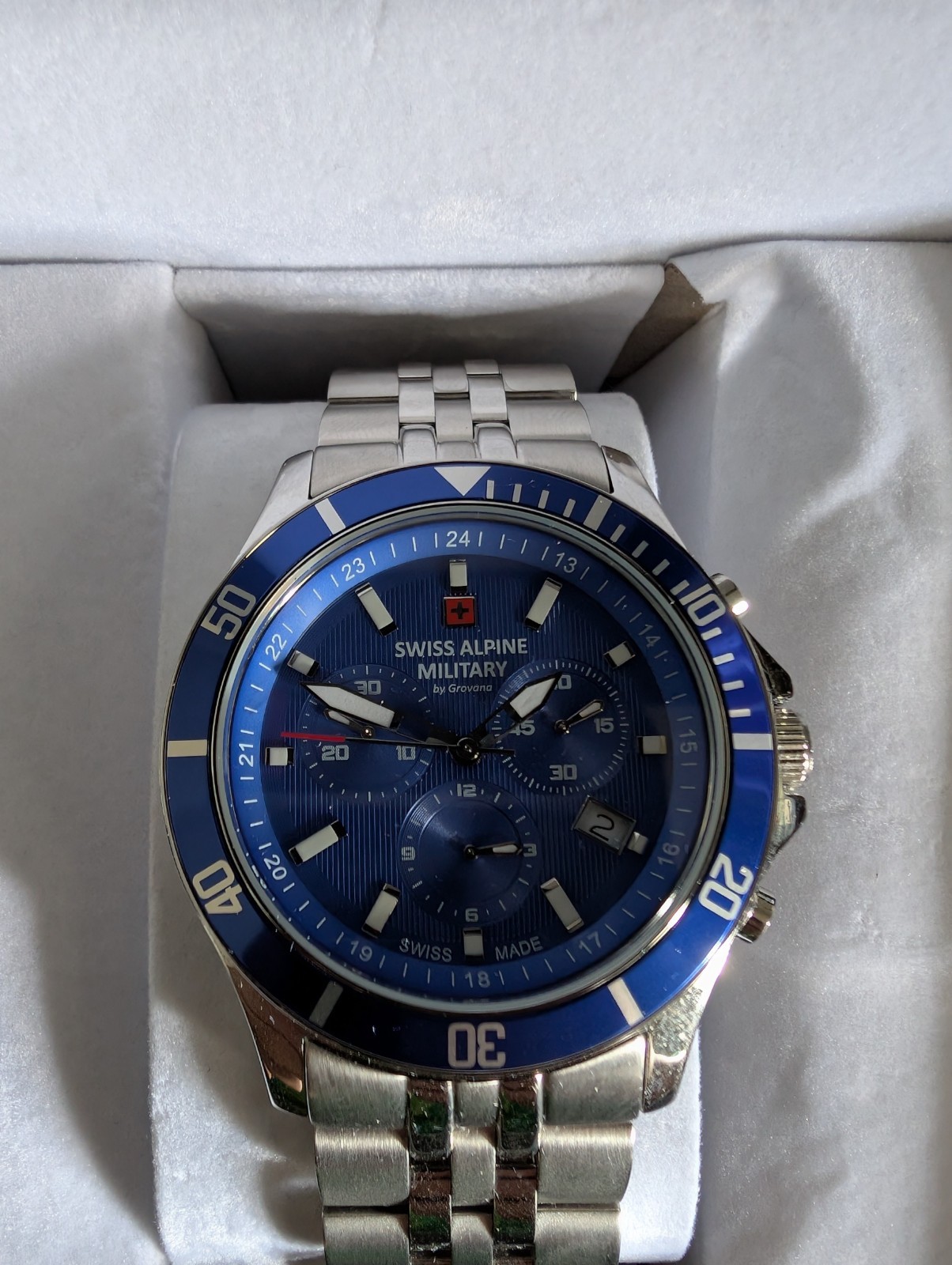 Swiss Alpine Military Cruiser SAM7024.9135 Man Quartz Watch