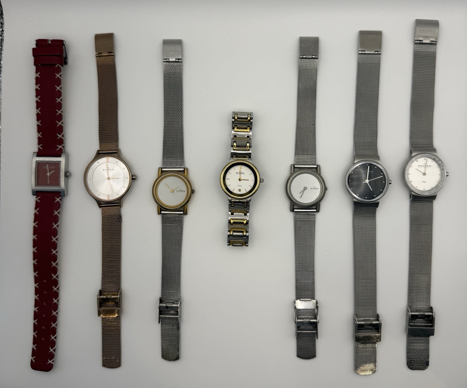 Lot of 9 Women’s Skagen Watches