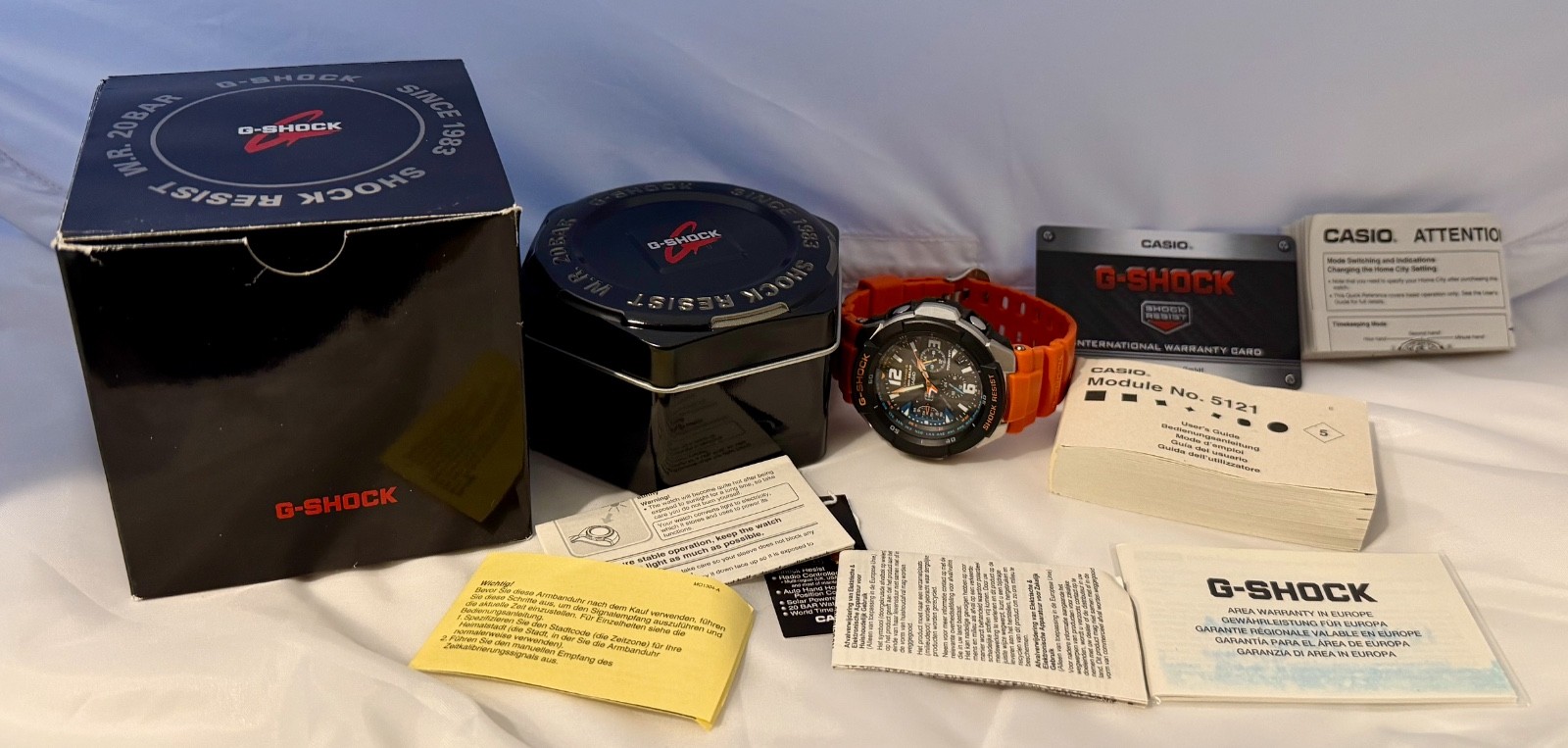 CASIO G-SHOCK GW-3000M-4A Men’s Wristwatch Sky Cockpit Gravitymaster