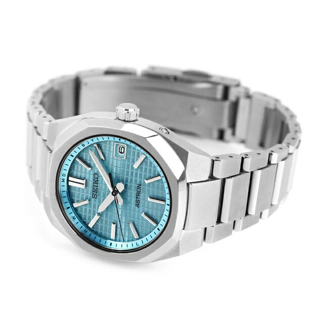 Seiko Astron SBXY103 Quartz Blue Dial 36mm Watch