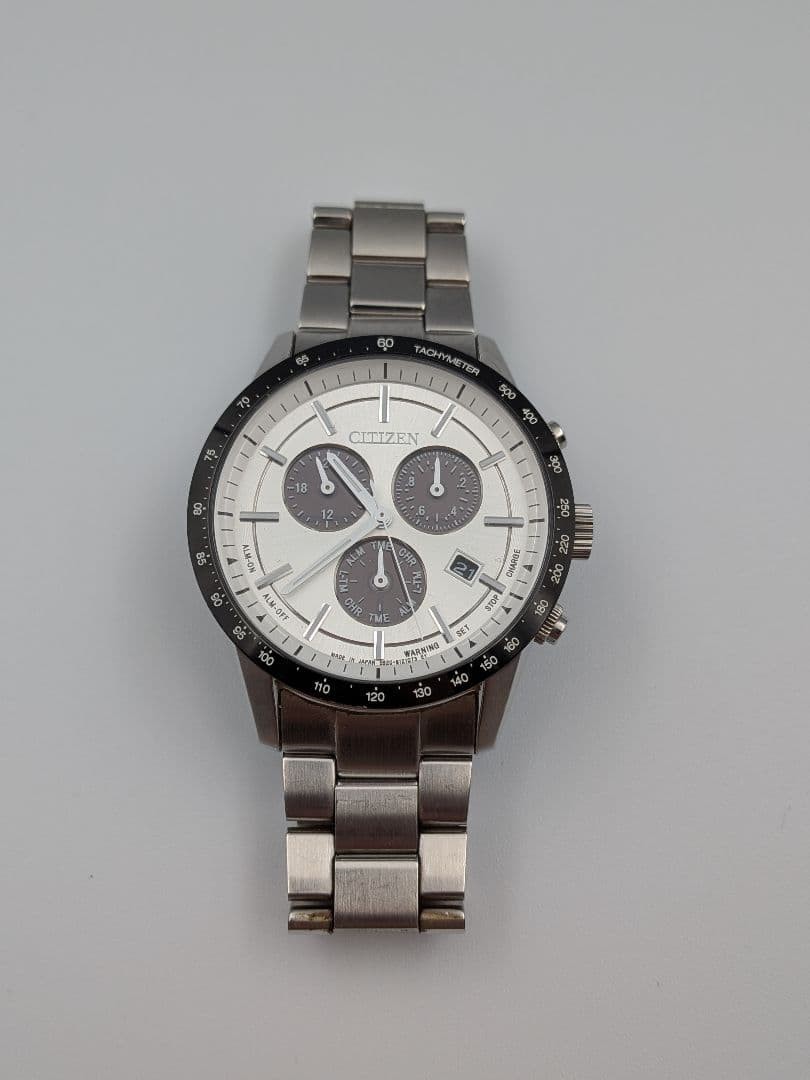 Citizen Eco-Drive E820-S083460 Solar Chronograph Watch