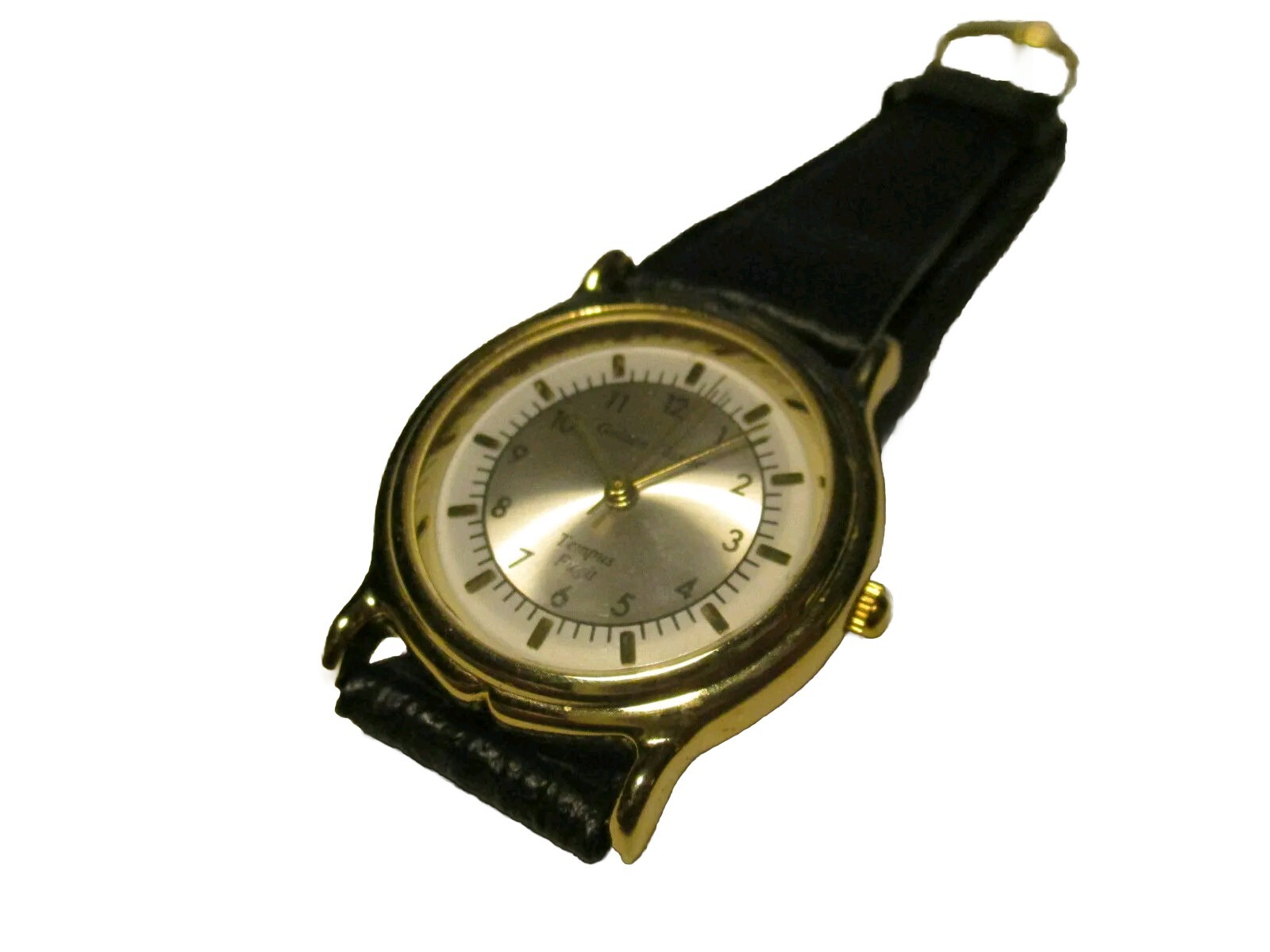 Tempus Fugit Quartz Plated Steel Watch