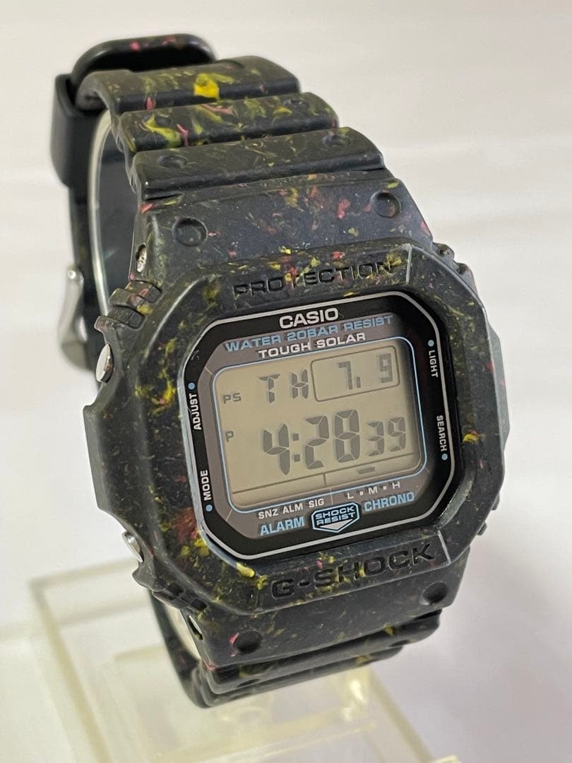 CASIO G-SHOCK G-5600BG-1JR Tough Solar Watch Used