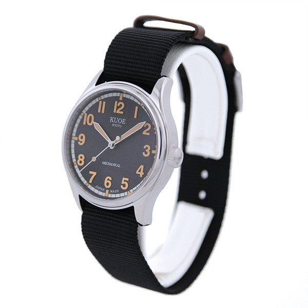 KUOE KYOTO OLD SMITH TiCTAC Special Order Limited Automatic Watch Black 38mm