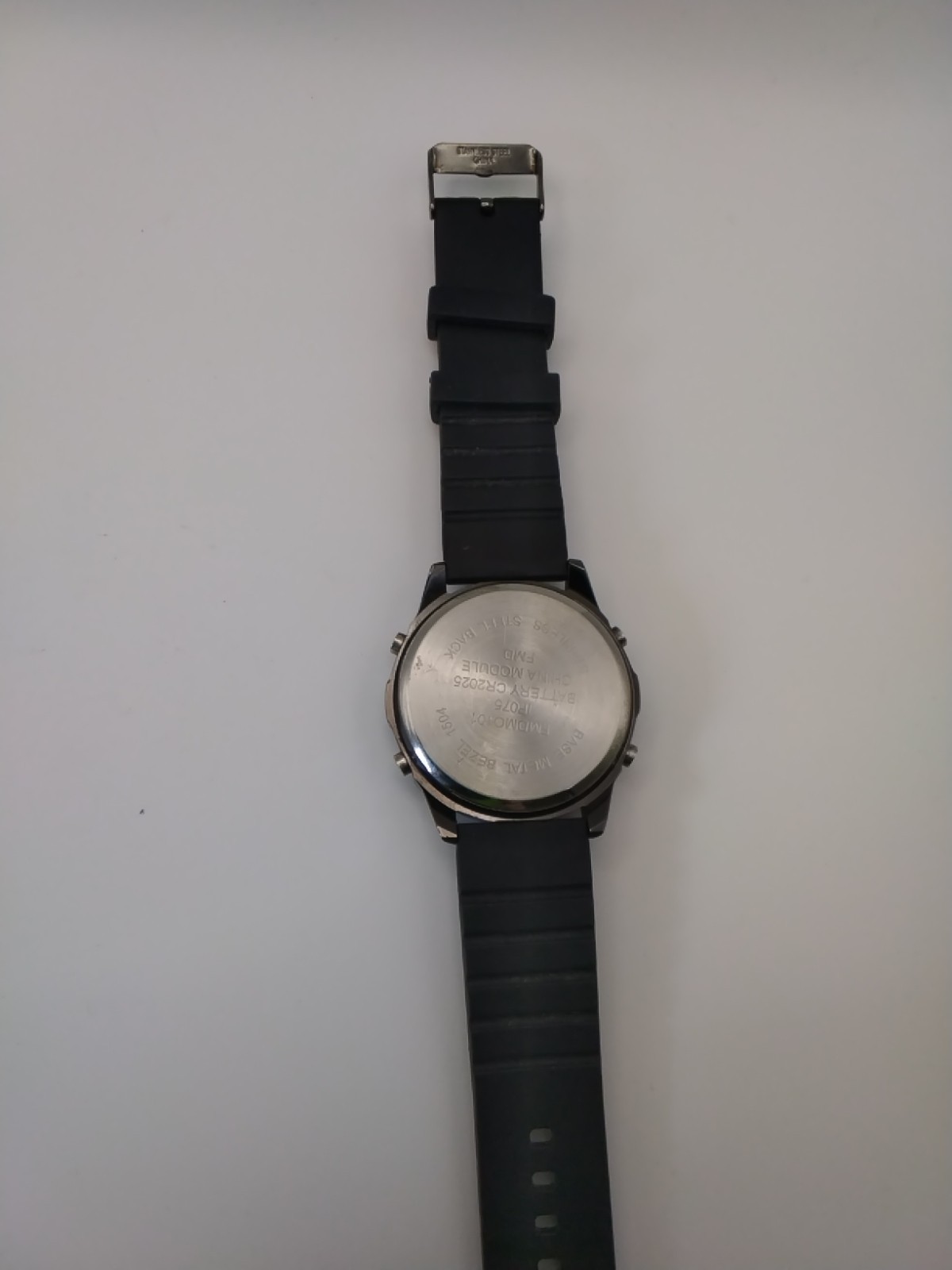Mossimo FMDMO101 Multifunction Quartz Digital Men’s Black Silicone Band Watch