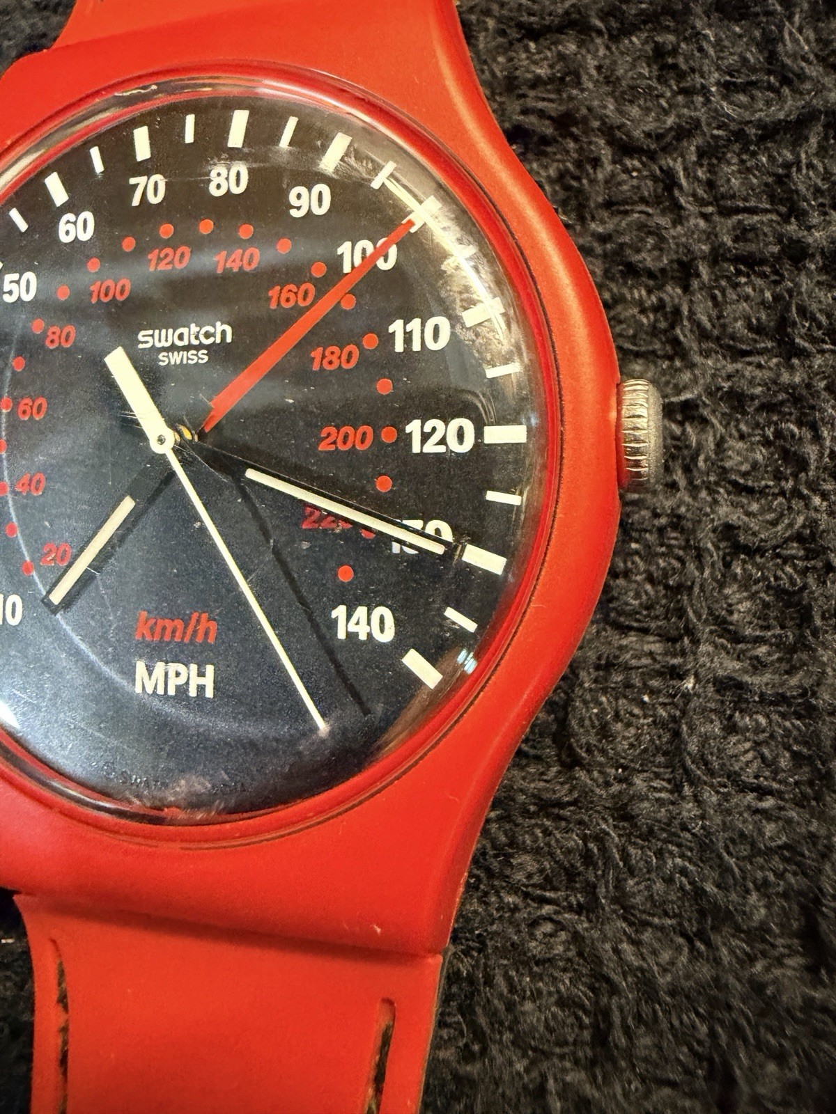 Red Brake | Swatch Swiss Speedometer Edition