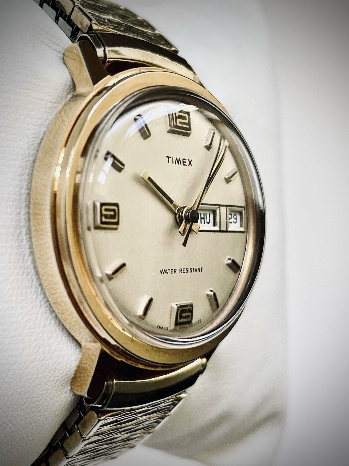 Vintage Timex Marlin Day Date Watch – Men’s 26860 02775 – Runs!