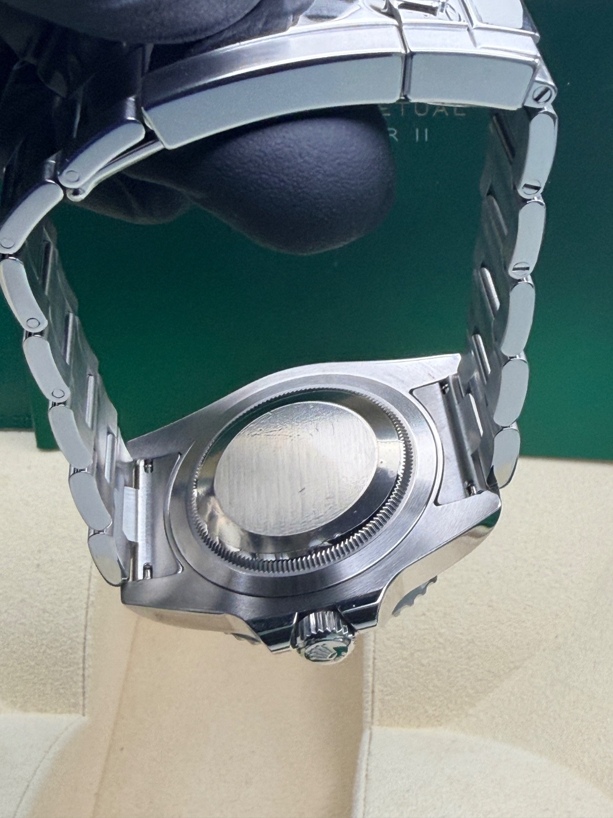 Rolex GMT-Master II 116710BLNR Silver Oyster Bracelet with Blue and Black Bezel
