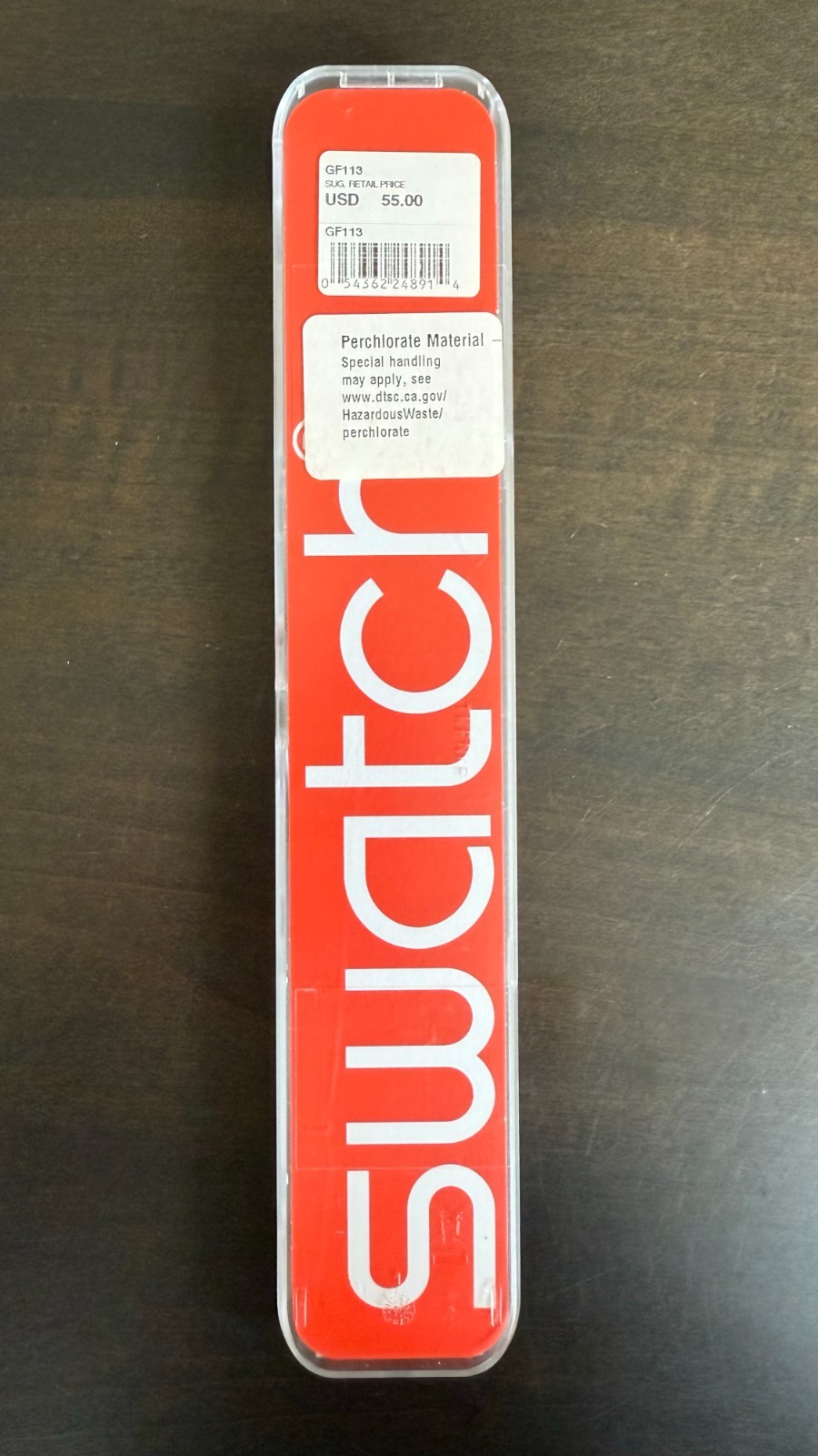 SWATCH «SQUIRREL TIME» (GF113), 34mm case diameter, Gents/Unisex, VINTAGE 2006