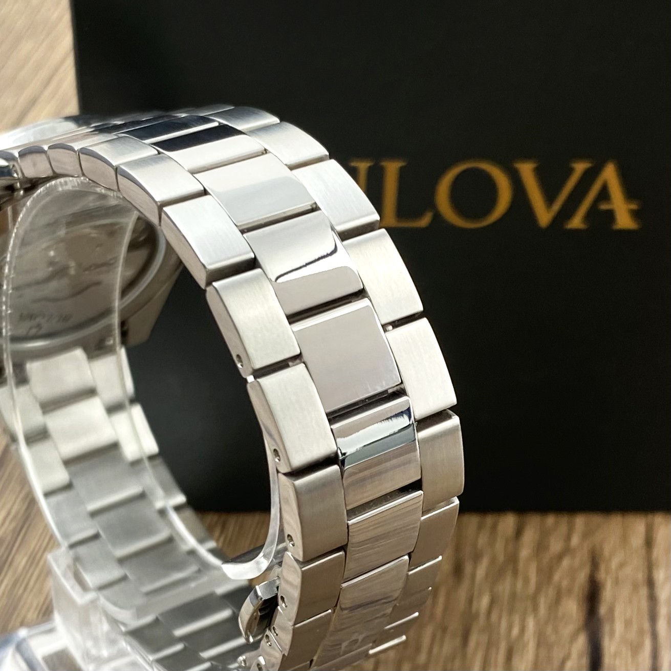 Bulova Surveyor 96B436 Blue Dial Stainless Steel Automatic Men’s Watch