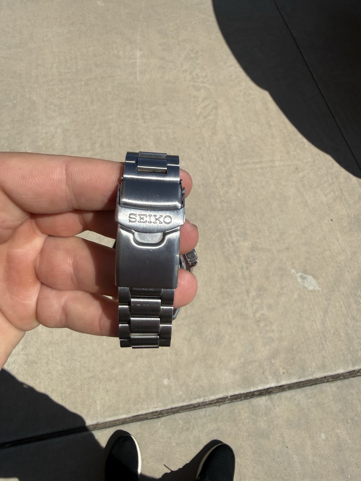 Seiko 5 SKX Sports SRPL83 Automatic Blue Dial Steel Bracelet Watch Japan Made