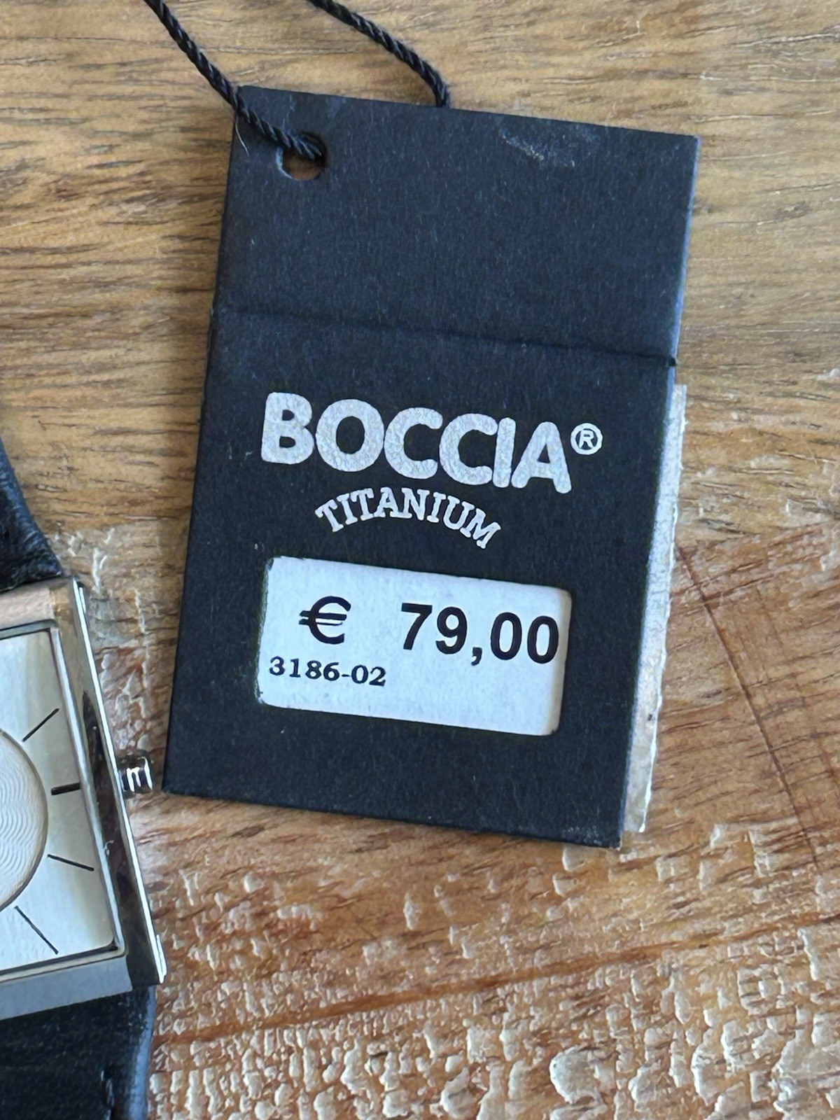 Boccia Titanium 5 Bar 3148 01 Quartz Watch New 24mm Never Worn New Battery