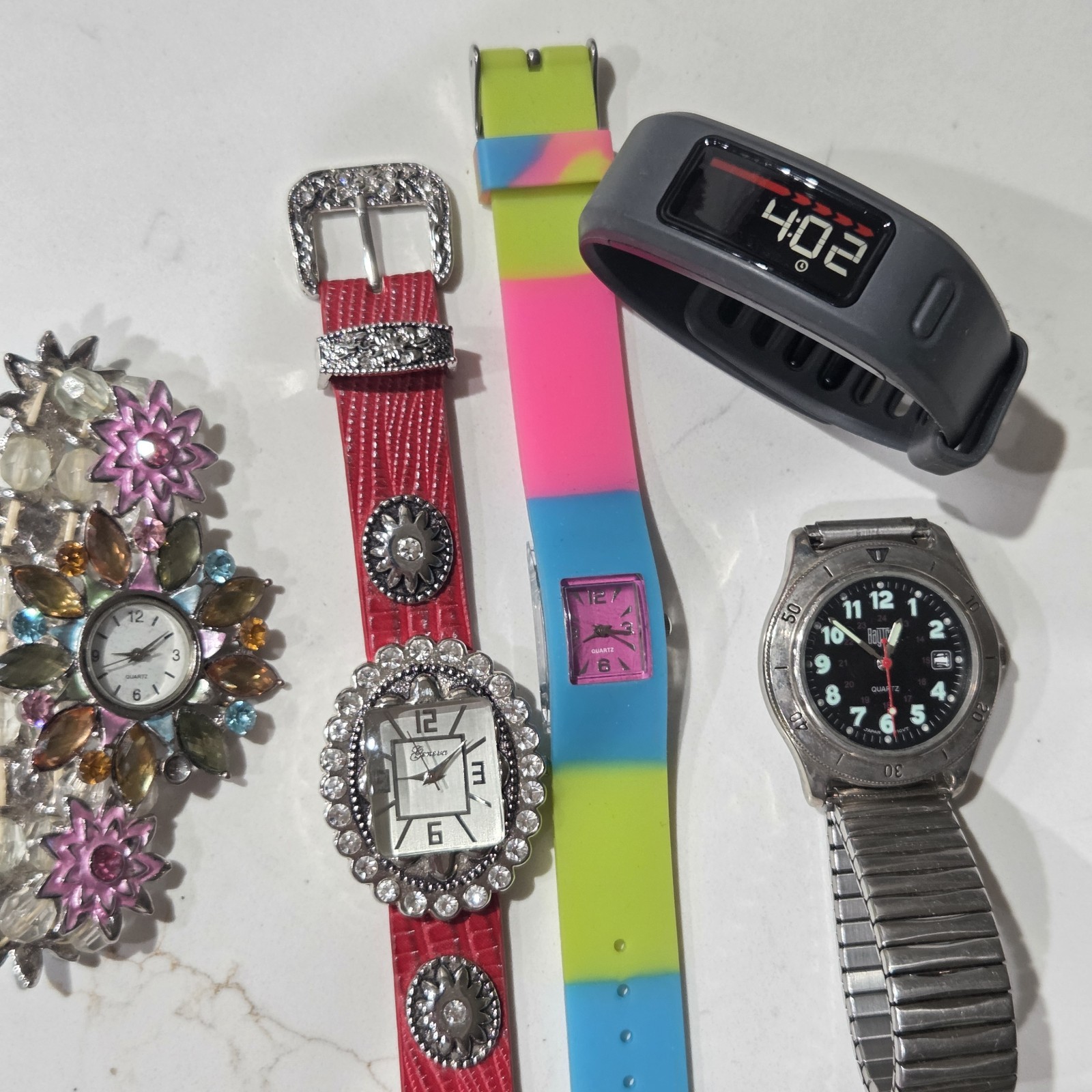 Men & Ladies Watches lot of #2. 40 Great Working Watches Various Brands PO