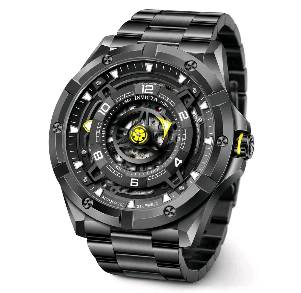 🔥NEW🔥 Invicta Racing Interpoint AUTOMATIC 43.5mm Stainless Steel Mens 70081