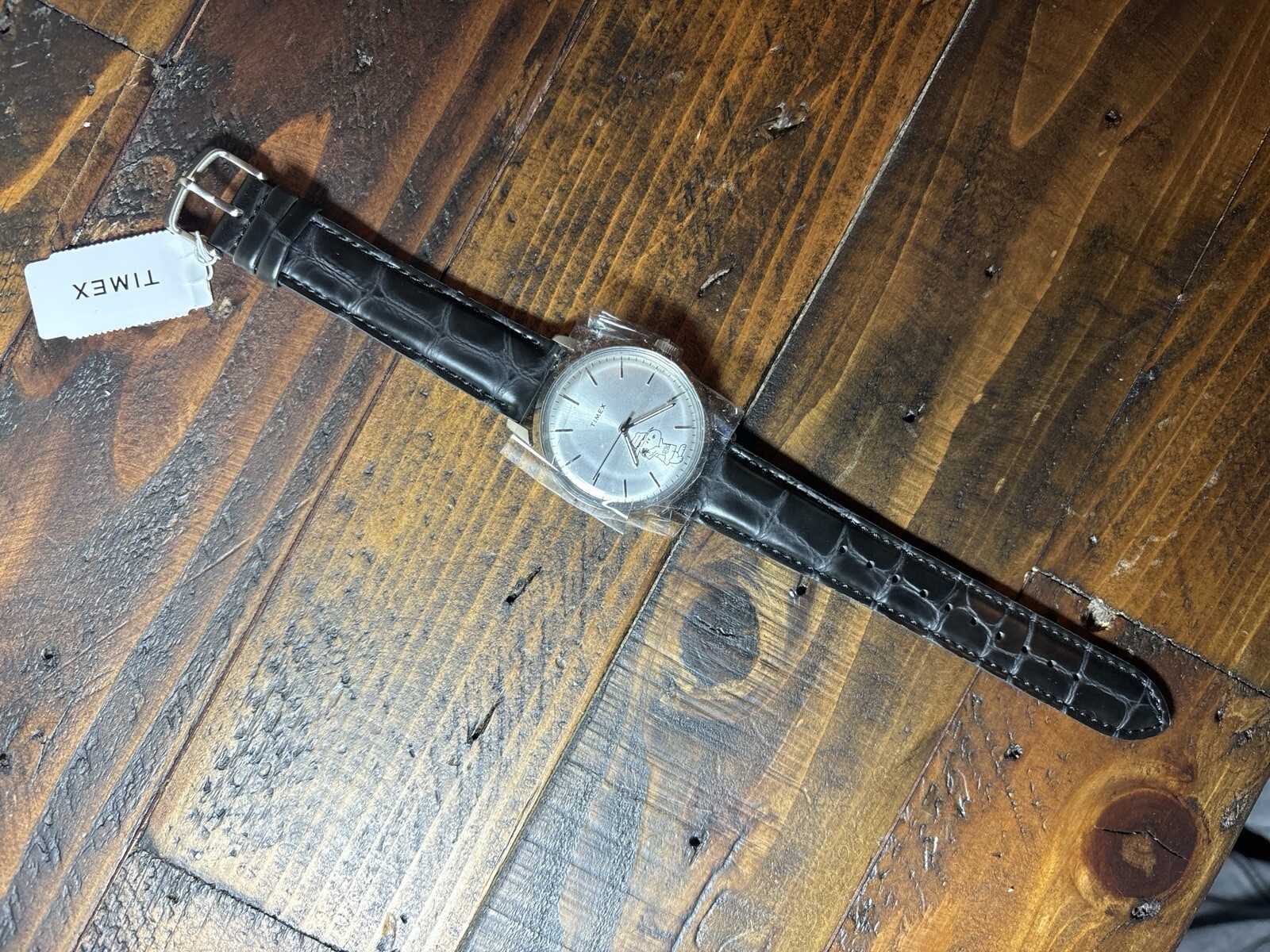 Timex X Peanuts Secret Agent Marlin Automatic 40mm Watch TW2U99500