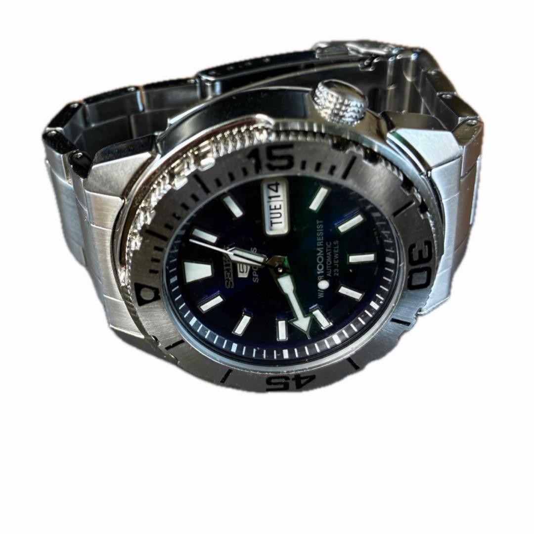 Dead Level Tuna Can SEIKO 5 Sports Automatic Diver 23 Jewels SNZE93k1
