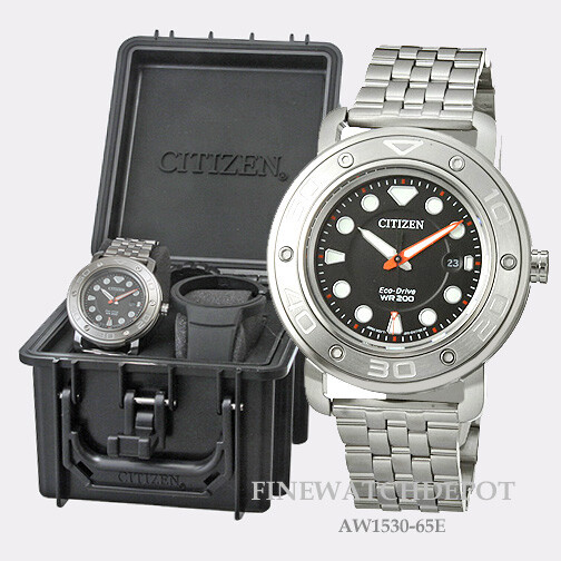 Authentic Citizen Eco-Drive Men’s ECO-DIY Stainless Steel Watch AW1530-65E